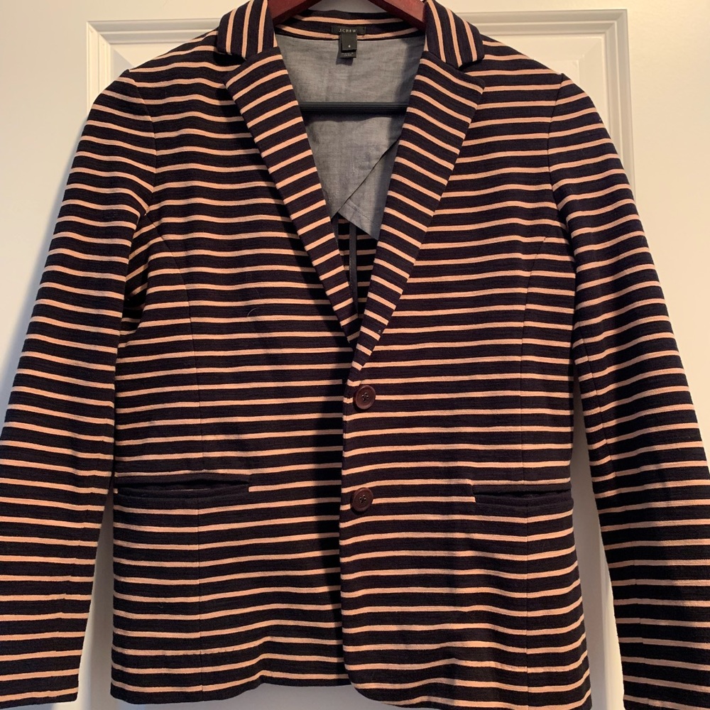 J Crew casual knit blazer